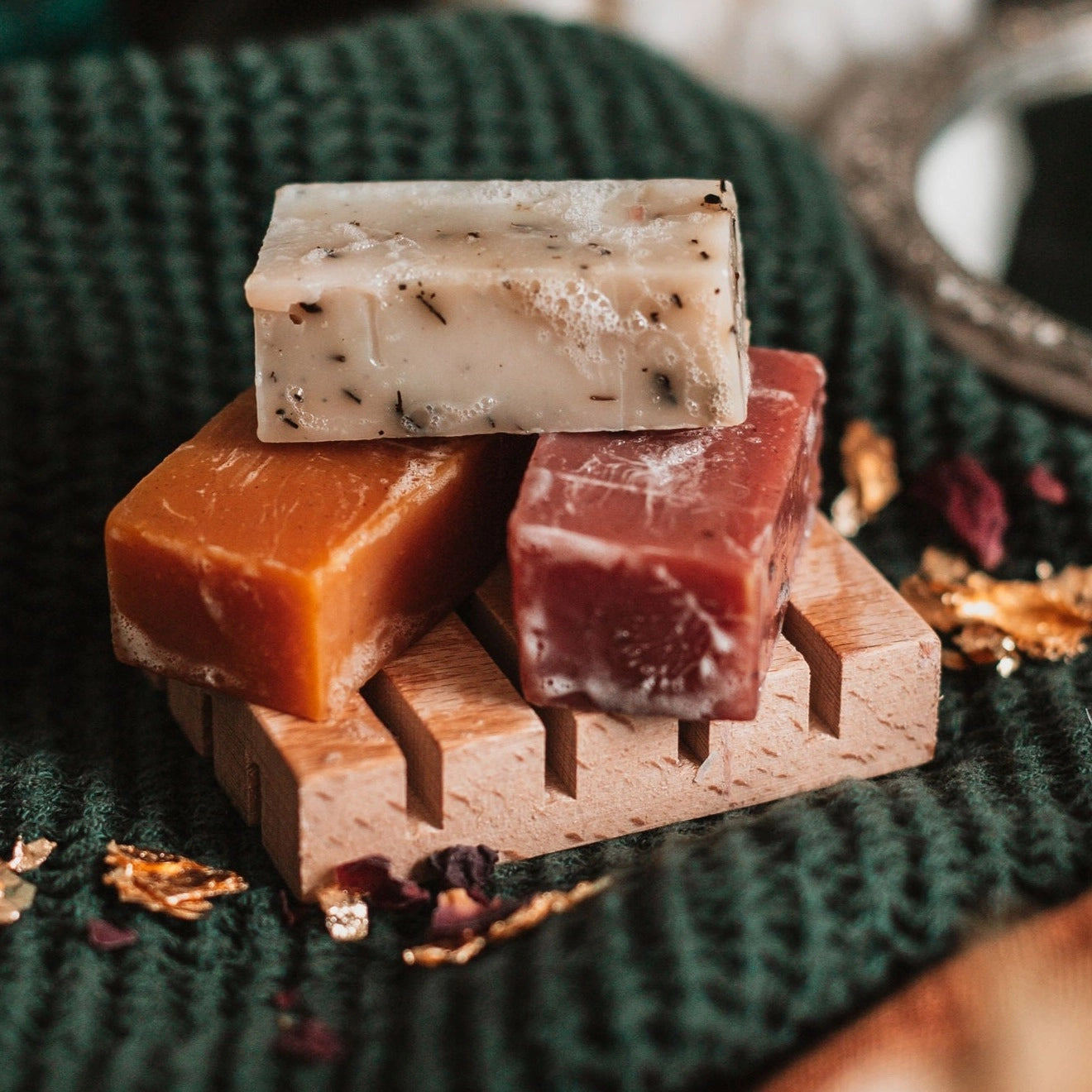 Handmade Wooden Soap Holder