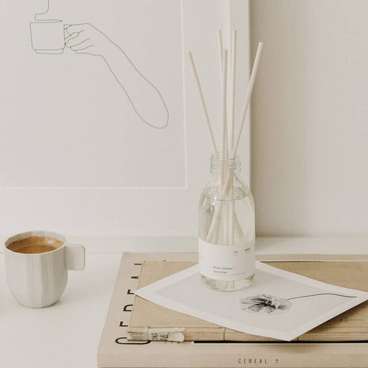 Black Amber & Lavender - Reed Diffuser