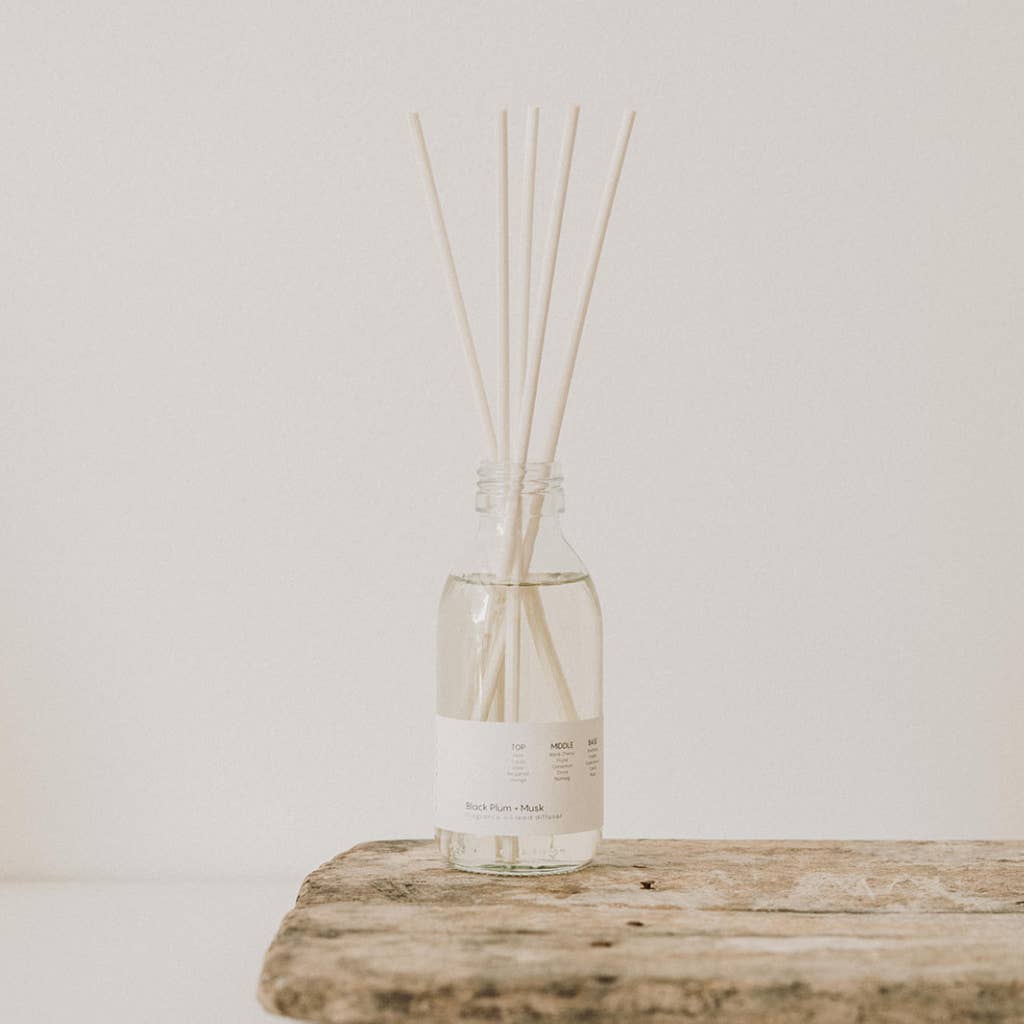 Black Plum & Musk - Reed Diffuser