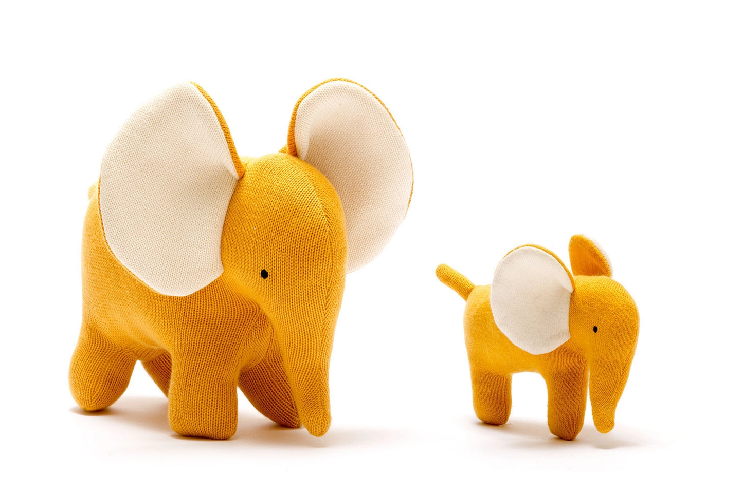Ellis the Elephant - Large Organic Cotton Soft Toy