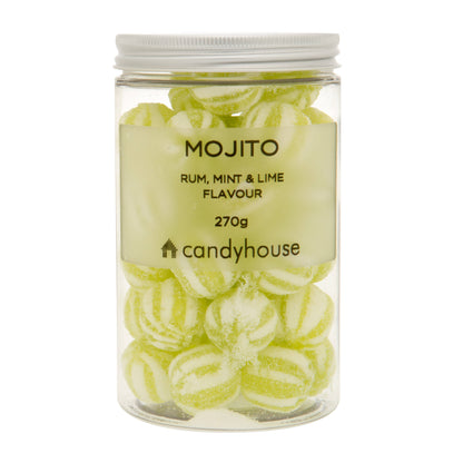 Hard Boiled Sweets in a Jar - Mojito