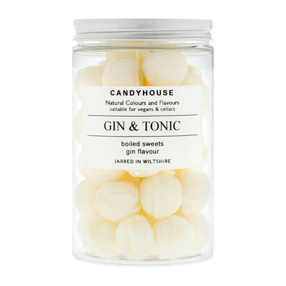 Hard Boiled Sweets in a Jar - Gin & Tonic