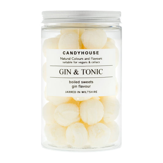 Hard Boiled Sweets in a Jar - Gin & Tonic