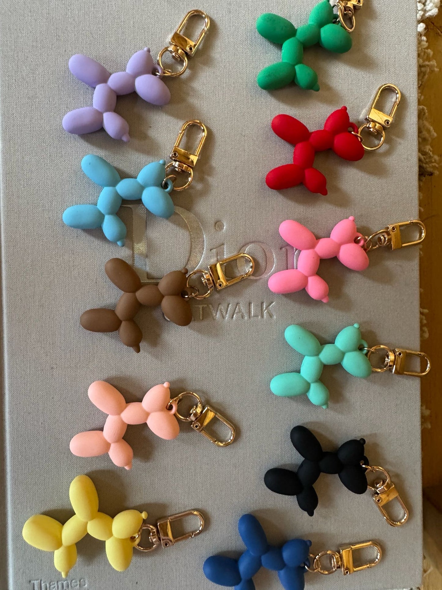 Balloon Dog Keyring