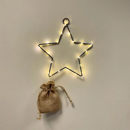 Black Light Up Star