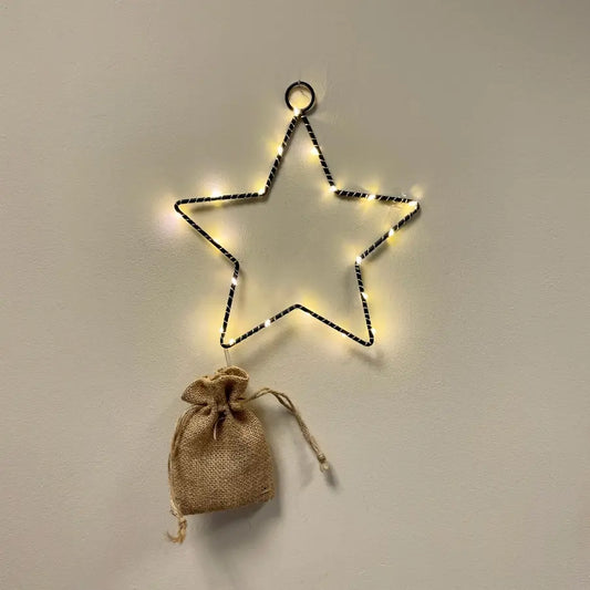 Black Light Up Star
