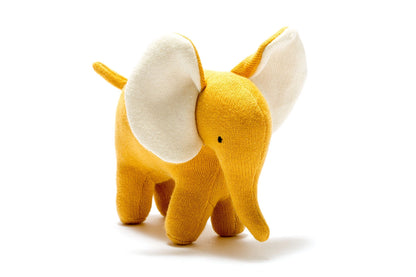 Ellis the Elephant - Small Organic Cotton Soft Toy