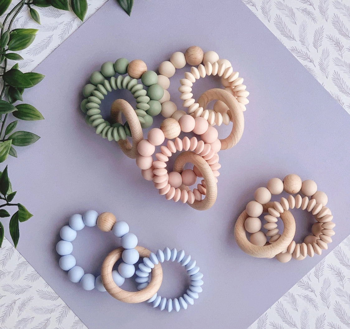 Silicone Duo Teething Ring