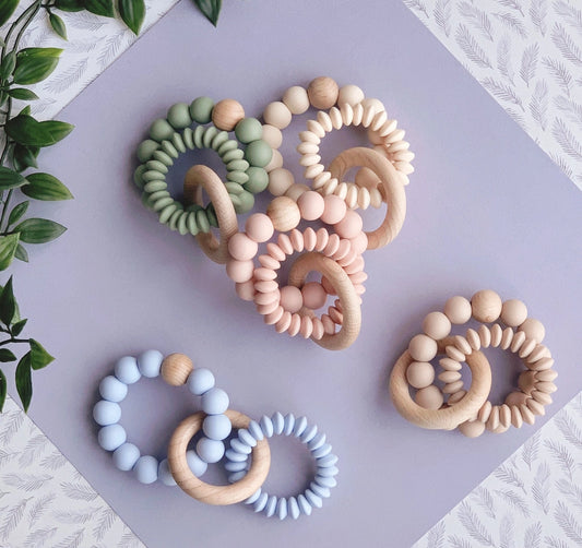 Silicone Duo Teething Ring