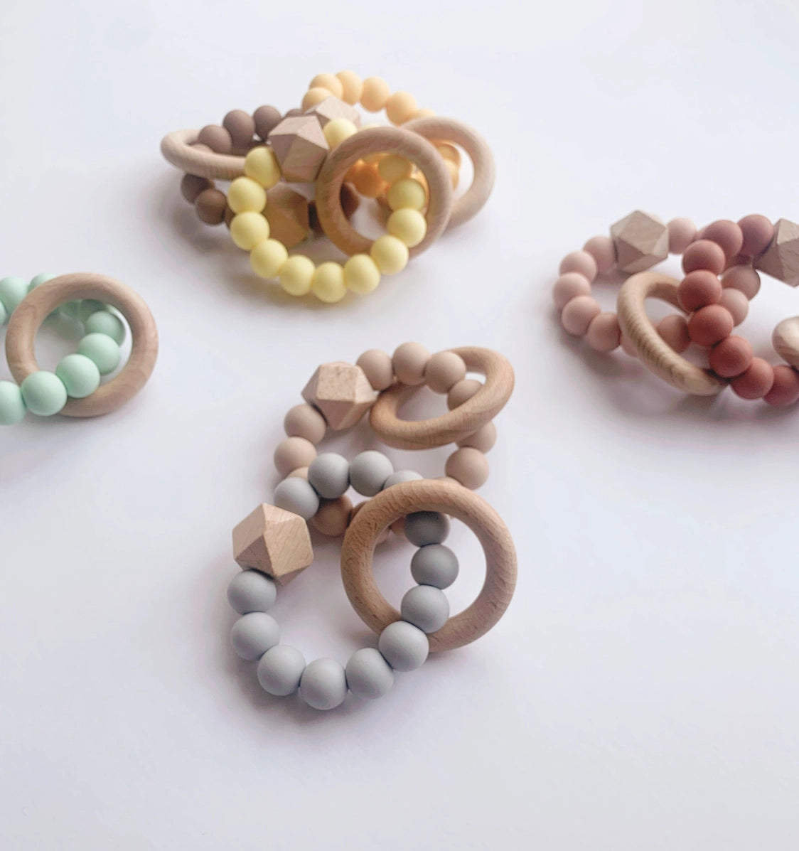 Silicone Single Teething Ring