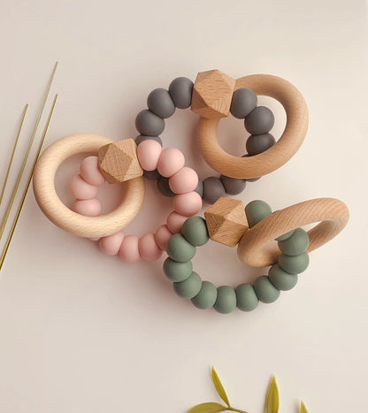 Silicone Single Teething Ring