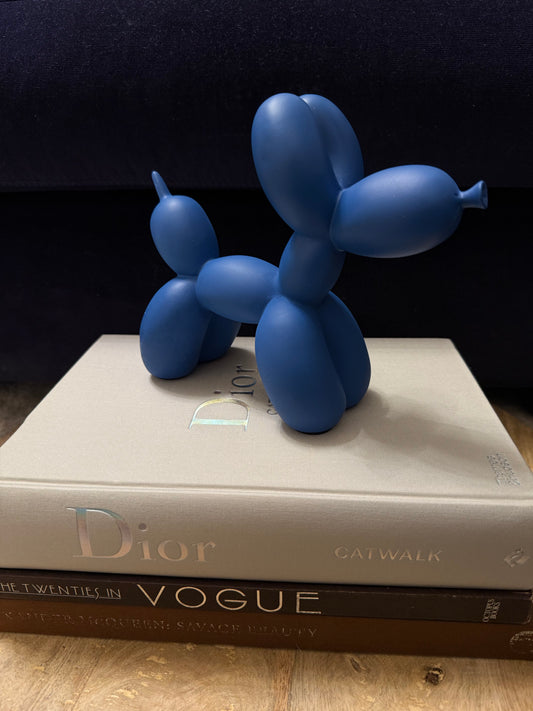 Large Balloon Dog - Navy