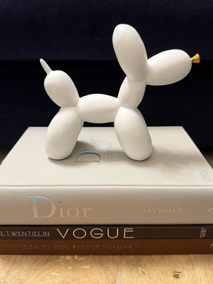 Large Balloon Dog - White