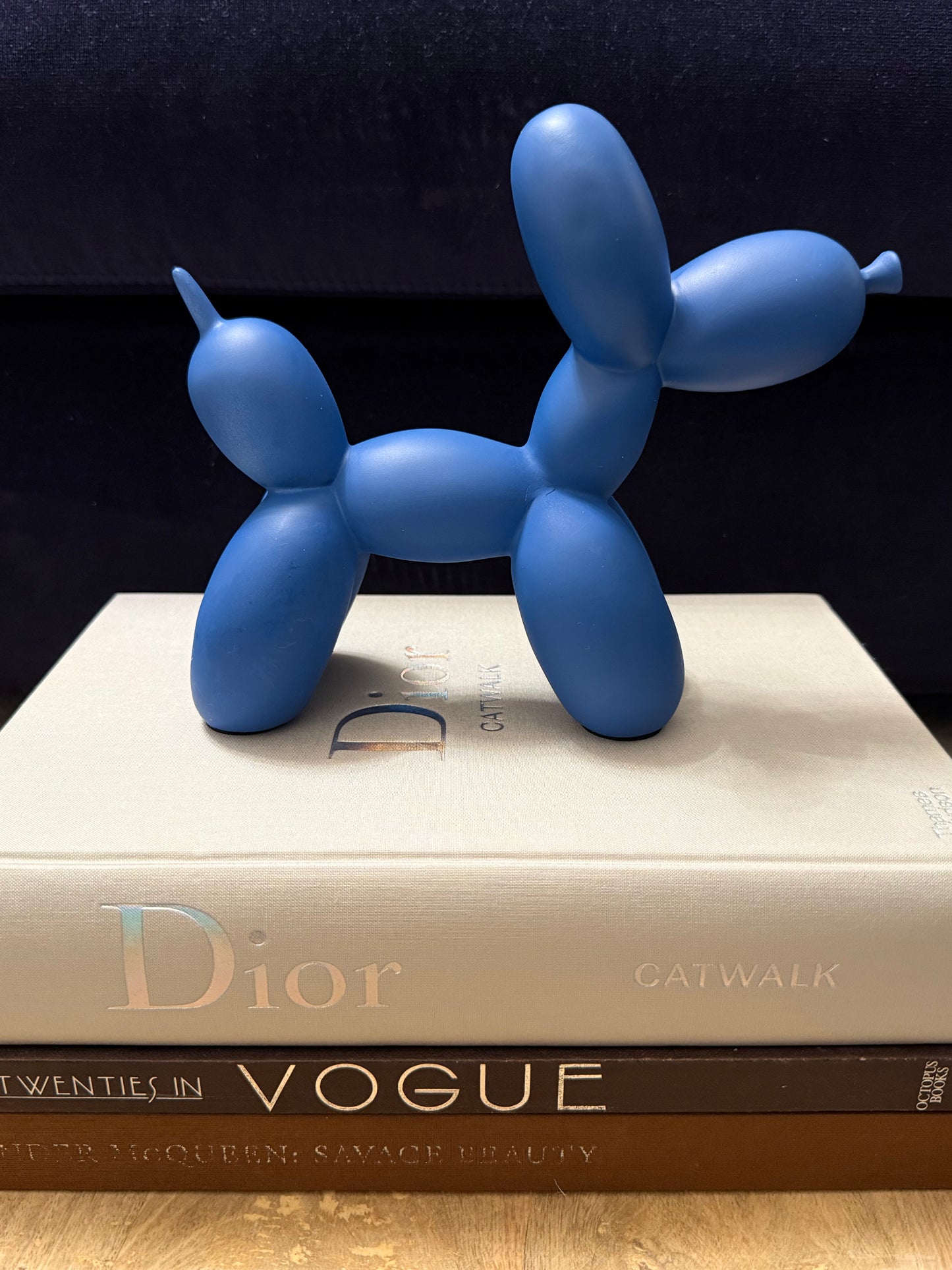 Large Balloon Dog - Navy