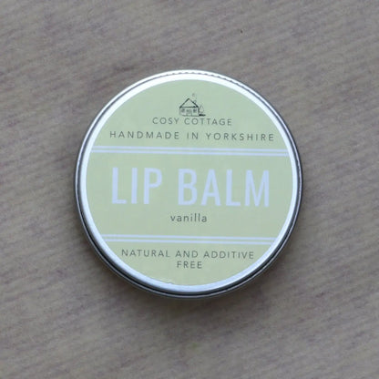 Natural Ingredients Lip Balm in Vanilla