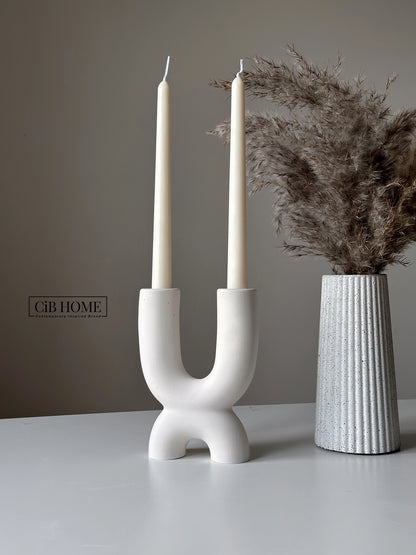 2 Long Pole Taper Candles