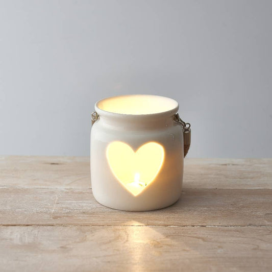 Tea Light Holder - Heart