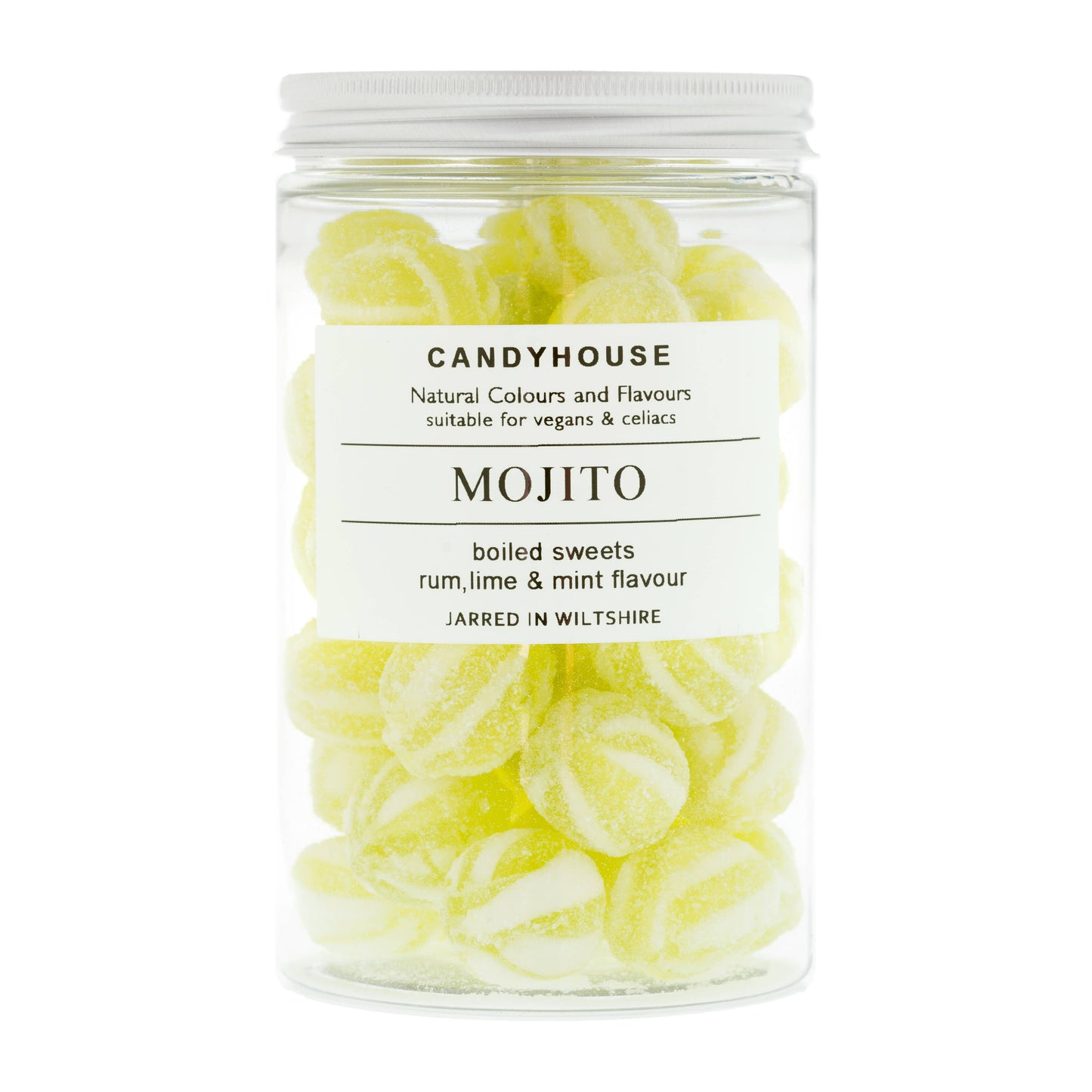 Hard Boiled Sweets in a Jar - Mojito