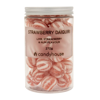 Hard Boiled Sweet in a Jar - Strawberry Daiquiri