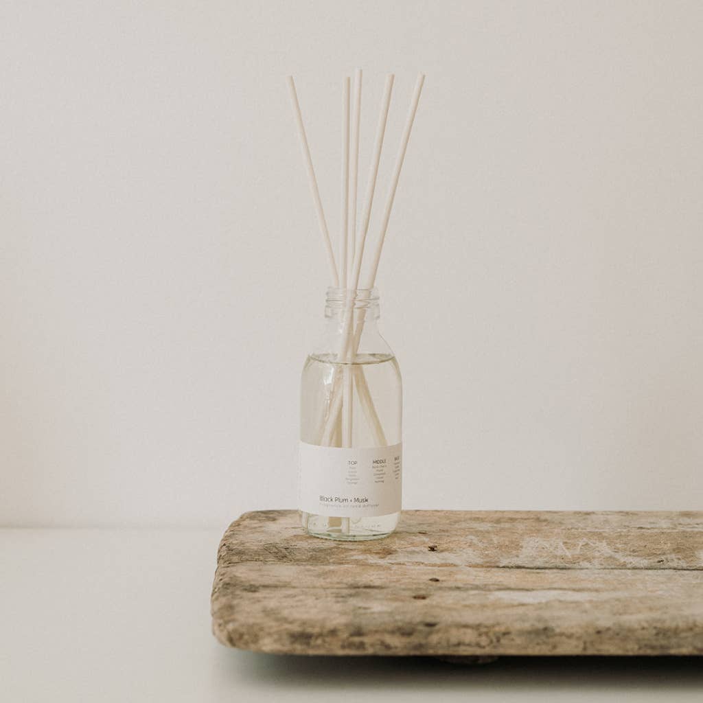 Black Plum & Musk - Reed Diffuser