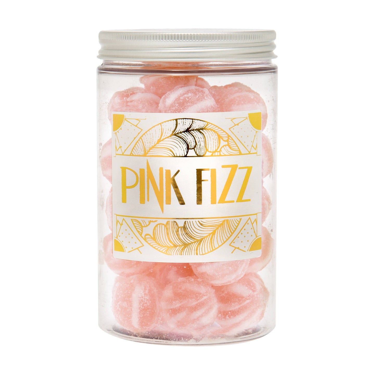 Hard Boiled Sweets in a Jar - Pink Fizz